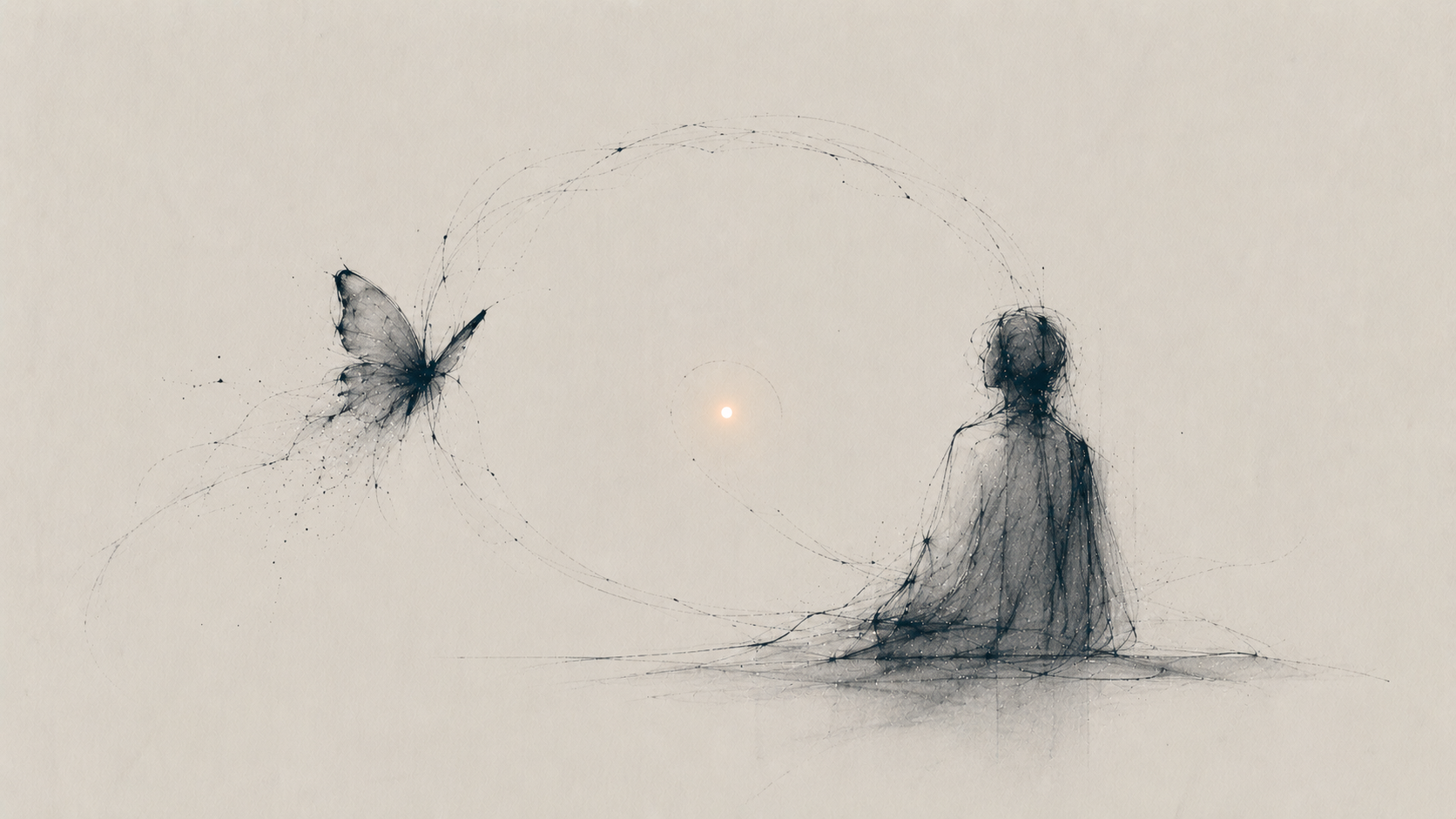 Zhuangzi y la mariposa que tal vez nos sueña